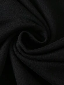 2pcs/Set Men's Thermal Underwear Set, Crew Neck Top + Pants, Winter Base Layer Innerwear - Black - View 9