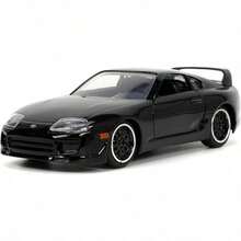 Jada Toys Fast & Furious Brian's Nis-San Skyline GT-R BNR34 Die-Cast Model Car 1:32 Scale, Opening Doors Performance Vehicle Replica, Official Movie Licensed JDM Collectible For Car Enthusiasts, Racing Fans And Scale Model Collectors - Multicolor - View 7