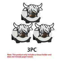 3/1pc Cow-Shaped Toilet Paper Holder, Freestanding Toilet Paper Storage Rack, Can Store Toilet Paper Rolls, Beautiful And Practical, Suitable For Indoor And Outdoor, Bathroom Storage Rack, Housewarming Gift, Bathroom Decor And Kitchen - Multicolor - View 11