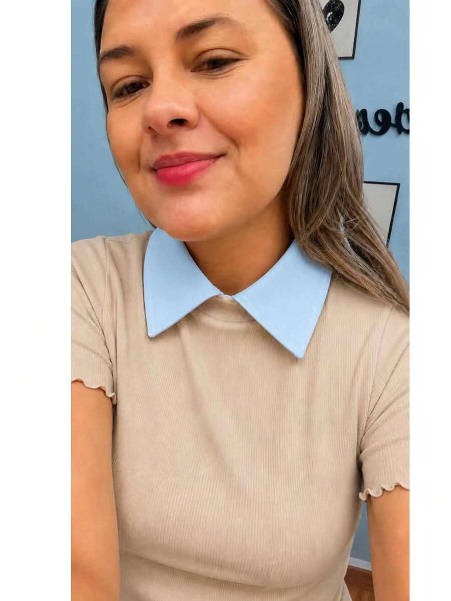Gola Fake falsa Removível