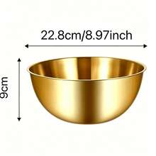 Stainless Steel Rimmed Mixing Bowl - Multi-Size Stackable Kitchen Bowl, Suitable For Baking, Mixing And Food Preparation, Cooking Storage Bowl, Durable And Rust-Resistant, Easy To Clean And Stackable, Perfect Choice For Kitchen Cooking, Baking And Dish Preparation. Practical Kitchen Tool, Christmas, Back To School, Mother's Day Gift (1pc/3pcs) - View 14