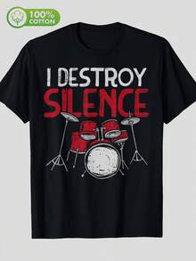 Men T-Shirts - Black - View 7