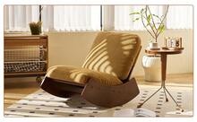 Comfortable Glider Rocking Chair, High-Quality Upholstery Glider Chair, Solid Wood Frame, Perfect For Multiple Settings Accent Reading Chair For Bedroom,Living Room,Nursery,Set Of 2 - A - 查看 9