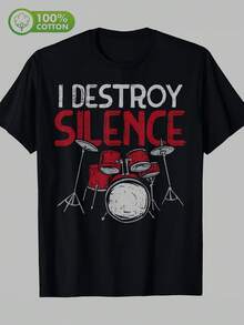 Men T-Shirts - Black - View 1