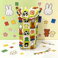 1pc The Latest Popular Cute Miffy Decorative Storage Bag Comes With A Cute Rabbit Decorative Storage Bag, Making It The Perfect Birthday Gift For Friends And A Super Cute Style Surprise. It Is Also The First Choice For School Gifts - Multicolor - View 7
