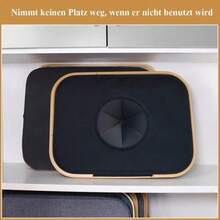110L (29 Gallon) Recycling Bin, Suitable For Kitchen, Indoor And Outdoor Home Use, Comes With 2 Detachable And Reusable Inner Bags, Large Capacity Recycling Bin, Suitable For Bottles, Cans, Plastic Labels, Etc. - Multicolor - View 9