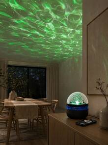 Dreamy LED Water Ripple Projector With Remote Control - USB Powered, Color-Changing Polka Dot Lighting, Suitable For Bedroom, Wedding, Christmas And Halloween Decoration - USB Water Ripple Projection Light - View 3