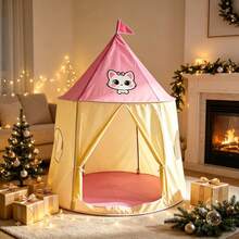 1 Pc Aesthetic Pop Up Canopy Tent, Foldable Privacy Shelter For Bedroom Reading Corner, Living Room Decor Good Choice For Christmas Gift Holiday Present. - 43.3"x53.1" Decor Tent - View 6