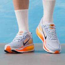 Nike New Vomero 18 Men's Cushioned Breathable Non-Slip Running Shoes Casual Road Running Shoes - Blue Orange - View 3