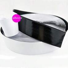 1/3/5Meter Hook And Loop Strips Self Adhesive Fastener Tape Adhesive Nylon Sticky Back Fastener Roll For DIY Home Office 20mm - Black and White - View 7