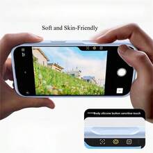 New 18 Luxury Shockproof Soft Beige Friendly Phone Case, Compatible With IPhone 18 17 16 15 Pro 14 Plus 13 12 11 17 Pro Max Resistant Design, Skin-Friendly Material, Anti-Fall Smooth Protective Cover - Green - View 3