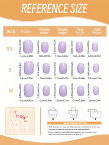 10pcs Y2K Christmas Handmade Press-On Nails, 3D Christmas Tree & Snowman Design, White High-Quality Appearance, Short Square Shape, Suitable For Women's Daily Wear And Party Outfits [Christmas Limited Edition] - Multicolor - View 6