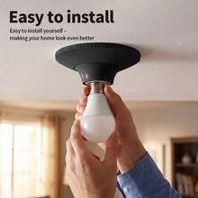 CILIA E27 Lamp Holder Socket 250V 4A 100W Screw Base, Home Lighting Ceiling Mount Lamp Socket - Lamp Holder - View 10