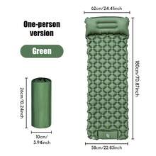 1pc Portable Outdoor Inflatable Mattress PVC Material Single Person Press-To-Inflate Sleeping Pad Suitable For Camping Travel Outdoor Indoor Foldable Inflatable Mattress Sleeping Pad - Single Sleeping Mat - View 16