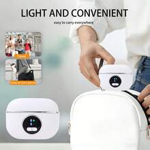 Gunting Kuku Elektrik Isi Ulang USB, Gunting Kuku Elektrik Multifungsi - Otomatis, Portabel, Multifungsi, Desain Anti-Jepit, Dapat Memotong Kuku Jari Tangan dan Kaki, Layar LCD, 400mAh, Hadiah Sempurna untuk Natal dan Hari Valentine - MultiWarna - View 10