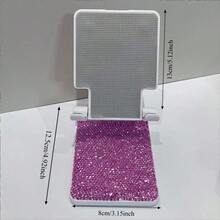 Desktop Rhinestone Phone Stand, Cross-Border Rhinestone Phone Holder, Portable Foldable Telescopic Stand, Universal Slouchy Home Use. - Luxurious - View 16