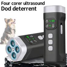 New Smart Ultrasonic Dog Repellent And Training Device, Uses Ultrasonic Sound To Repel Dogs Without Physical Harm. Suitable For Daily Pet Barking Or Biting Training. Elegant Design, Easy Operation And Portable. 4-Core High-Power Ultrasonic, High-Frequency Ultrasonic Sound Waves Stimulate Aggressive Dogs' Hearing And Make Them Feel Fearful, Dog Accessories - Multicolor - View 9