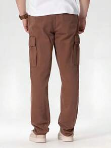 Timberland New Outdoor Sports Business Casual Stretch Long Pants For Men - Reddish-brown - View 6