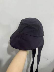大帽簷水桶帽，戶外快乾防曬帽附抽繩，前長後短，輕量防水，大尺碼 - 彩色 - 查看 9