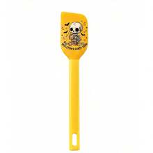 Custom Text Logo Halloween Theme Silicone Scraper, Heat-Resistant Non-Stick Baking Spatula, Cute Cartoon Pumpkin Cat Skull Pattern, Reusable Kitchen Utensil, Suitable For Cooking Baking Stirring Scraping, Dishwasher Baking Tool - Multicolor - View 17