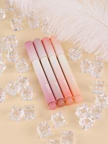 4pcs/Box Gradient Pastel Highlighter Pens Set, 4 Packs Soft Oblique Tip Eye-Care Mild Color Markers, Gradual Macaron Shading Highlighters, No Bleed Ink Journal Note Taking Stationery For Office School Planner Scrapbook Supplies - Multicolor - View 4