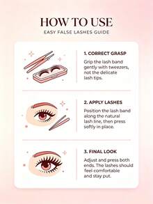 60pcs Glue-Free Upward Slanted Cluster False Eyelashes, Black Tapered Tips With Flicked Tail Design, Create Cat Eye Makeup Look, Self-Adhesive Easy To Wear, Suitable For Cosplay, Photography And Bold Glam Makeup - C - View 9