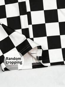 2pcs Young Girls Casual Random Plaid, Loose Wide Leg, Soft, Suitable For Daily Wear, Back To School, Autumn/Winter Fall - Multicolor - View 8