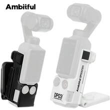Ambitful DP03 Magnetic Mount Bracket, Foldable Expansion Adapter Base Compatible With D JI Osmo Pocket Series, Multi-Hole Cold Shoe Extension Fixed Holder - View 1