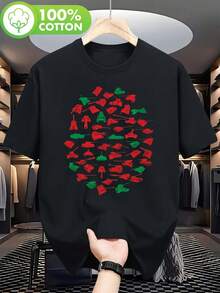 T-Shirts für Herren - Schwarz - Übersicht 8