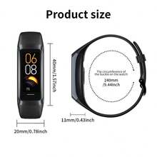 Women's Fashion Smart Watch Silicone Strap Sports Mode Weather Notification Display Customizable Watch Face Activity Tracker - View 11
