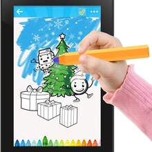 Universal Pencil Stylus For Kids Anti-Slip Silicone Smooth Tablet Touch Screen Capacitive Pen Drawing - View 1
