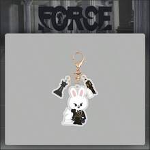 1 Set 8 Pc The New Album KARMA From SKZOO Comes With A Set Of Acrylic Accessories - A Three Pieces Keychain Set. These Items Are Of High Quality And Have Excellent Appearance, Making Them Perfect For Decorating Bags And Keys. - Multicolor - View 22