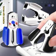 1Pc Random Color Staple Remover, Metal Staple Puller Desktop Office Document Processing Tool - Portable Staple Remover - View 3