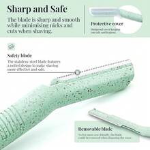 Ennva Dermaplane Razor For Women | Face Razor & Eyebrow Trimmer | Multipurpose Facial Hair Removal Tool With Disposable Blades, 6Pcs​ - 6pcs - View 4