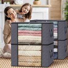 Foldable Closet Storage Organizer, Fabric Wardrobe Storage Box, Drawer Type Clothing Storage Bin, Space‑Saving Organizer For Clothes, Underwear, Sweaters, Bedroom Closet Accessories - View 4