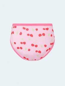 6pcs Random Girls Triangle Panties Cute Floral Pattern Comfortable Soft Breathable Teen Girls Underwear - Multicolor - View 3