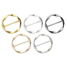 Multifunctional Alloy Buckle Set - Versatile, Versatile, Adjustable Length, Knotting, Suitable For Belts, Leather Belts And T-Shirts, Casual Pop Culture Style - Random Style - View 3