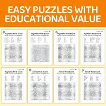 Word Search Puzzle Book, Includes 700+ Theme Words And 600+ Fun Word Challenges, Expand Vocabulary Through Interesting Grid Puzzles, Excellent Activity Book For Home And Travel - Find Word - View 7