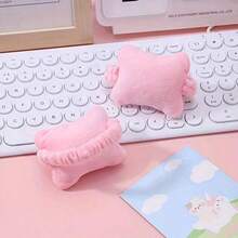 1pc Wrist Rest Mouse Pad For Office Desk, Cute Computer Typing Anti-Friction Warm Hand Support Pad - View 7