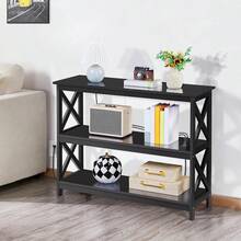Sofa & Console Tables - Black - View 6