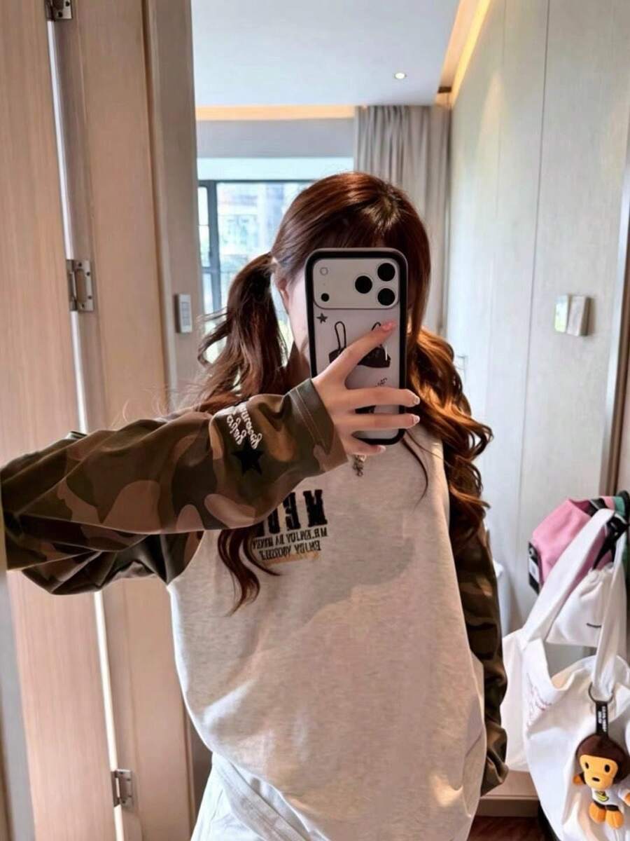 Women Tops - Camouflage - View 1