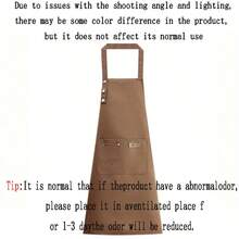 1pc Canvas Polyester Apron With Pockets, Unisex Multi-Pocket Kitchen Apron - Canvas And Polyester Material, Stain-Resistant, Perfect For Butchers, Bakers And Grill Chefs, Adjustable, Suitable For Cooking, Baking, Grilling, Kitchen, Bathroom, Home, Housework - Multicolor - View 12