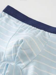 8pcs Tween Boy Colorblock Casual Daily Boxer Briefs - Multicolor - View 6