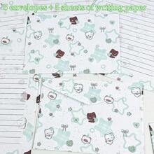Star Kitten Pattern Stationery Set, Envelopes & Lined Writing Paper, Creative Hand‑Written Message Letter Papers For Greeting Daily Use - A - View 7