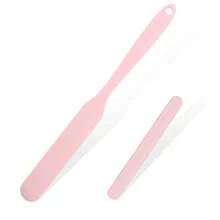 2pcs Silicone Wax Spatulas, Non-Stick Hair Removal Scraping Tools, Reusable Hard Wax Scrapers For Home And Salon Body Care (2pcs Black) - Multicolor - View 11