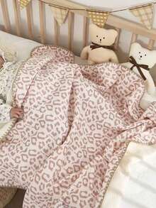 4-Layer Gauze Blanket, Newborn Swaddle Blanket, Comfortable And Breathable, Oversized Blanket 110*130cm - Multicolor - View 7