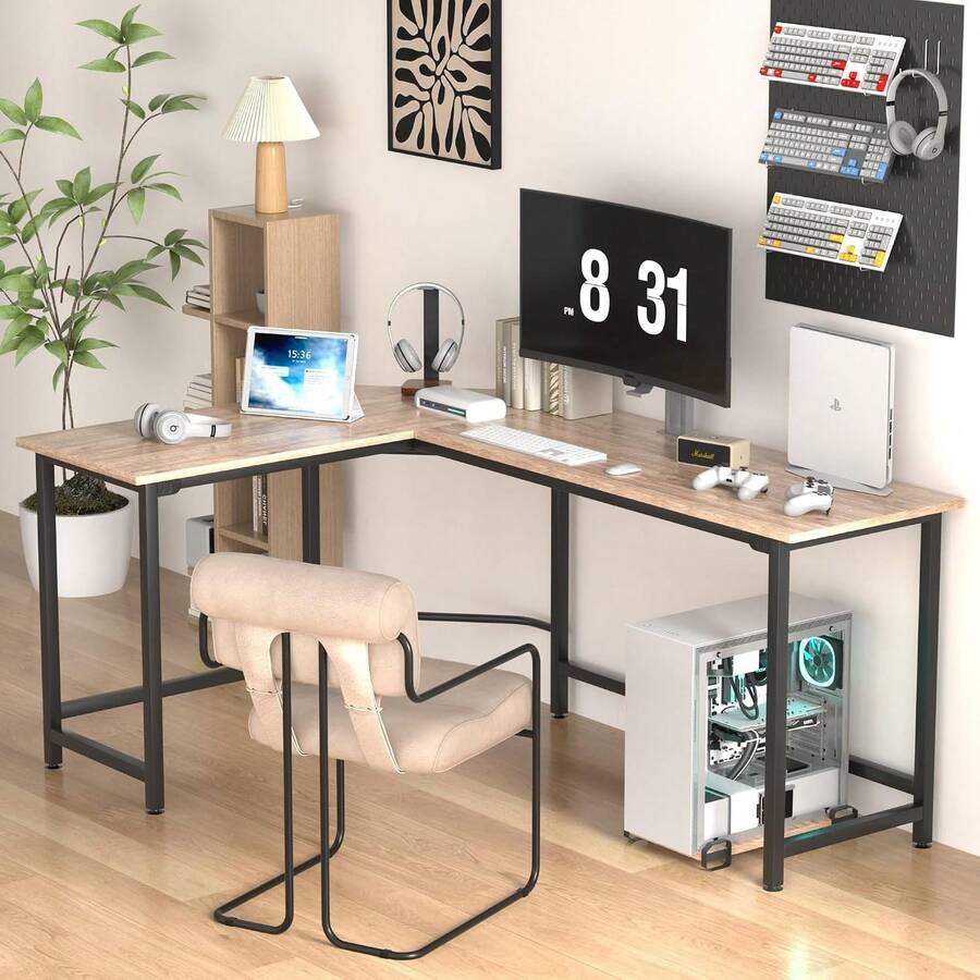 Pedestal Tables - Beige - View 1