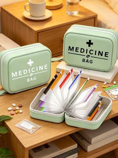Conjunto de Caixa de Armazenamento de Pílulas, Organizador de Pílulas de Grande Capacidade Diária 7 Dias, 14 Compartimentos Coloridos, Bolsa de Armazenamento de Medicamentos Reutilizável para Viagem, Adequado para Óleo de Peixe, Suplementos Vitamínicos e Pequenos Itens Diários, Ideal para Usuários Conscientes da Saúde e em Movimento, Acessório Médico Essencial, Adequado para Mulheres e Homens, Ideia de Presente Perfeita: Presente de Formatura ou Criativo para o Dia do Professor, Dia das Mães, Temporada de Formatura, Temporada de Volta às Aulas, Temporada de Abertura de Escolas, Temporada de Casamentos, Dia do Professor, Páscoa, Ação de Graças, Halloween, Natal