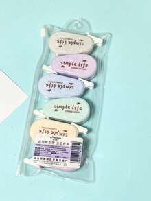 6pcs New Creative Portable Mini Correction Tape Morandi Color Correction Tape Set 6pcs Student Correction Tape Stationery - Sets - View 16