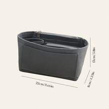 1pc Small/Medium/Large/Extra Large Multi-Function Inner Bag, Makeup Bag, Toiletry Bag, Organizer Bag, Foldable & Detachable Inner Pouch - Grey - View 16